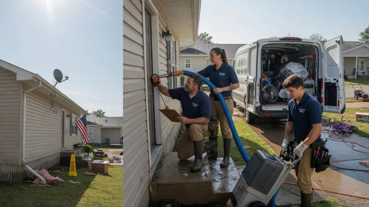 Ceiling Water Damage Restoration in Harleigh, PA near me